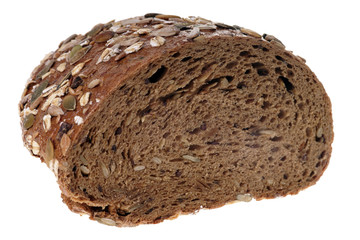 Vollkornbrot isoliert