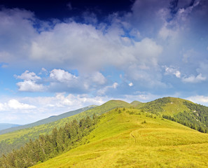 Travel on mountain tops "Carpathians"