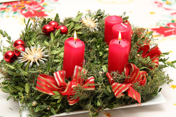 Advent wreath
