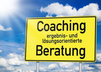 Wegweiser mit Coaching und Beratung