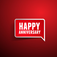 happy anniversary greeting template