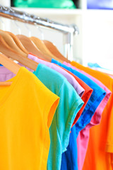 Variety of casual t-shirts