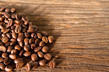 Roasted coffee beans
