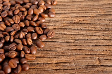 Roasted coffee beans