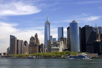 Fototapeta na wymiar Manhattan skyline view