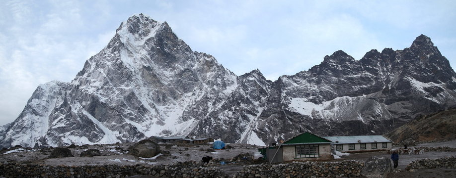 Fototapeta Nepal Camp