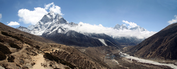 Nepal Contrasting Pamorama View