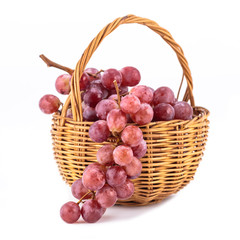Grapes in the basket