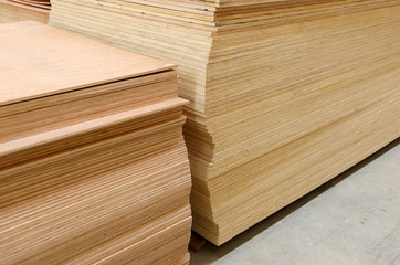 Obraz na płótnie Canvas set of wood pine timber for construction building