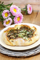 Mushrooms galette