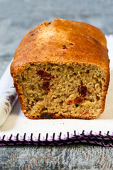 flax cranberry bread