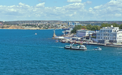 embankment of Sevastopol city