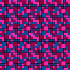 Pink grid pattern