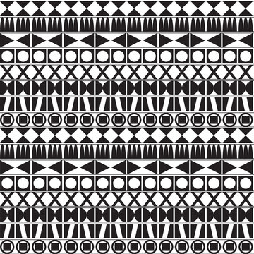 Monochrome geometric background