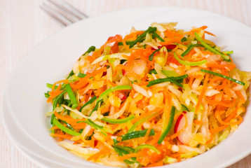 fresh vegetables salad