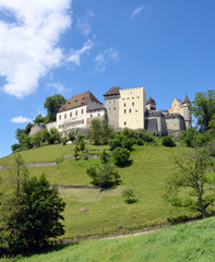 Fototapeta na wymiar Argowia - Lenzburg Castle