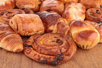 assortment of pastries