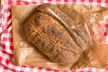 Fresh homemade bread