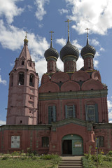 Fototapeta na wymiar Epiphany Church Jarosław Rosja