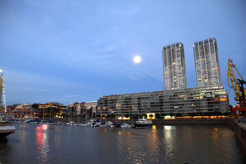 Puerto Madero in Buenos Aires.