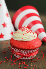 Red velvet cupcake