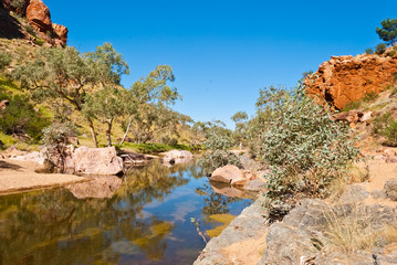 Fototapeta na wymiar Simpsons Gap, Northen Territory, Australia