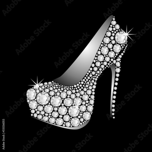 "HIGH HEELS DIAMONDS" Stock image and royaltyfree vector files on