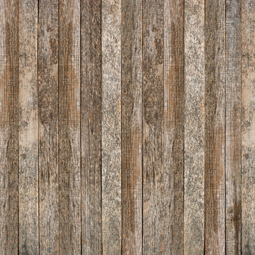 Fototapeta Old plank wooden wall background