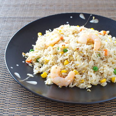 Shrimp fried rice