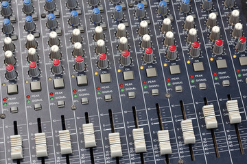 Sound Mixer Console