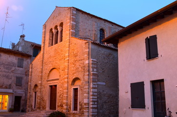 Fototapeta na wymiar Kościół Santa Maria delle Grazie, Grado, Włochy