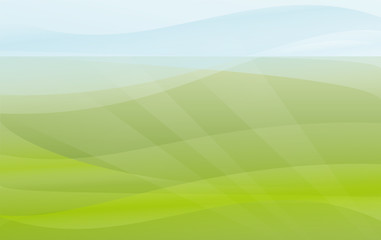 Obraz premium green and blue abstract background