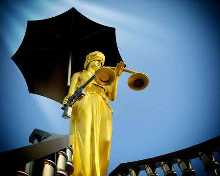 Steps to justice - Lady of Justice is waiting to kill