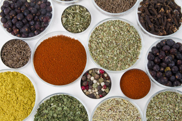 verschiedene Gewürze