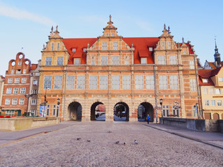 Green Gate in Gdansk, Poland