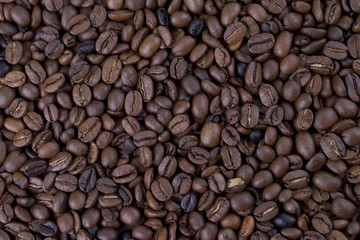 Obraz premium Ganze Kaffeebohnen