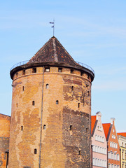 Fototapeta premium Stagiewna Gate in Gdansk, Poland