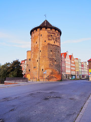Obraz premium Stagiewna Gate in Gdansk, Poland