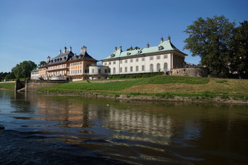 Naklejka na ściany i meble Schloss Pillnitz