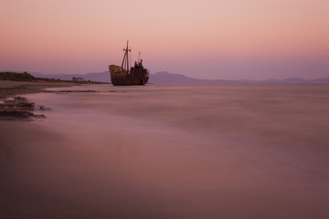 Shipwreck near Githeio,Greece © anastasios71