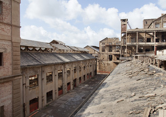 Fototapeta na wymiar Opuszczonych górniczych w Iglesias (Sardynia, Włochy)