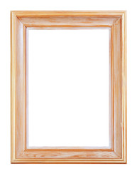 wide classic wooden picture frame
