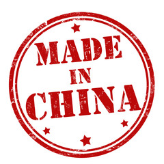 Made in China stamp