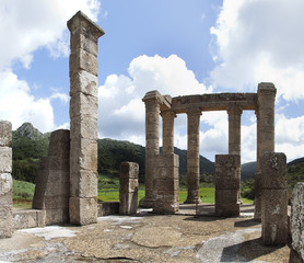 The archaeological area of Antas, Sardinia, Italy