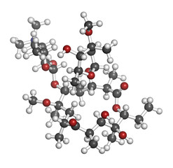 Clarithromycin antibiotic drug (macrolide class)