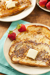 Homemade French Toast with Butter