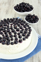 Cheesecake with fresh berries