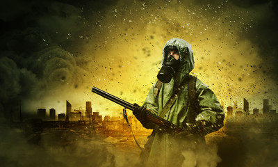 Stalker with gun