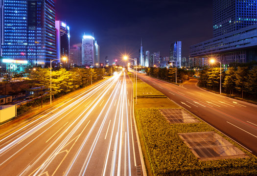 China Shenzhen night