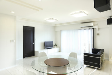 マンション、住宅のリビングルーム